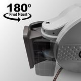 100 Foot Heavy-Duty Auto-Retracting Water Hose Reel Swivel Mount 100 Foot Heavy-Duty Auto-Retracting Water Hose Reel Swivel Mount