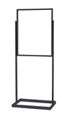 Poster Sign Stand 22in x 28in Retail Square-Tube Base, Black, QueueSolutions PS2228BK-S-TB Poster Sign Stand 22in x 28in Retail Square-Tube Base, Black, QueueSolutions PS2228BK-S-TB