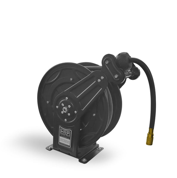 30 Foot Auto-Retracting Heavy-Duty 400 PSI Air Hose Reel, Wall Mount 30 Foot Auto-Retracting Heavy-Duty 400 PSI Air Hose Reel, Wall Mount