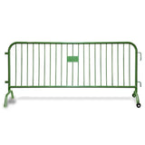 CrowdMaster 1000 Green HD Powder Coat Steel Bike Rack Barricade, 8 ft 1 Bridge 1 Roller CrowdMaster 1000 Green HD Powder Coat Steel Bike Rack Barricade, 8 ft 1 Bridge 1 Roller
