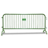 CrowdMaster 1000 Green HD Powder Coat Steel Bike Rack Barricade, 8 ft Bridge Feet CrowdMaster 1000 Green HD Powder Coat Steel Bike Rack Barricade, 8 ft Bridge Feet