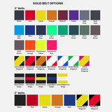 QueueSolutions Plain and Striped Belt Options  QueueSolutions Plain and Striped Belt Options