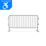 6.5 ft CrowdMaster Hot Dipped Galvanized 6,5 Ft Steel Bike Rack Barricade ADA Compliant Feet 6.5 ft CrowdMaster Hot Dipped Galvanized 6,5 Ft Steel Bike Rack Barricade ADA Compliant Feet