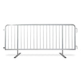 CrowdMaster+ Light-Weight Heavy-Duty 8' Steel Bike Rack Barricade w/Adjustable Feet Position INSIDE FEET POSITION CrowdMaster+ Light-Weight Heavy-Duty 8' Steel Bike Rack Barricade w/Adjustable Feet Position INSIDE FEET POSITION
