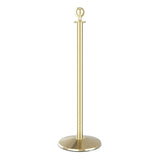 Brass - Visiontron Heavy Duty Series Ball Top Rope Stanchion Brass - Visiontron Heavy Duty Series Ball Top Rope Stanchion