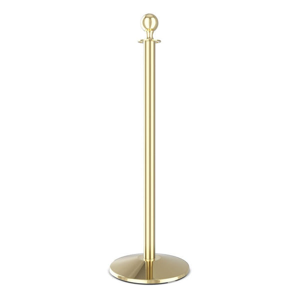 Brass - Visiontron Heavy Duty Series Ball Top Rope Stanchion Brass - Visiontron Heavy Duty Series Ball Top Rope Stanchion