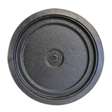 QueuePro 250 Premium Retractable Belt Barrier, Black Stanchion Post Cast Iron Base QueuePro 250 Premium Retractable Belt Barrier, Black Stanchion Post Cast Iron Base