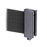 QueueSolutions Retractable Belt Barrier Universal Belt End w/Lock QueueSolutions Retractable Belt Barrier Universal Belt End w/Lock