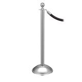 RopeMaster Ball Top Pro Grade Economy Post & Rope Barrier, QueueSolutions PRB351-PS RopeMaster Ball Top Pro Grade Economy Post & Rope Barrier, QueueSolutions PRB351-PS