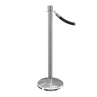 RopeMaster Crown Top Pro Grade Economy Post & Rope Barrier, QueueSolutions PRC351-PS