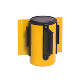 WallMaster 300 Wall Mount Retractable 10ft Belt Barrier Yellow WallMaster 300 Wall Mount Retractable 10ft Belt Barrier Yellow