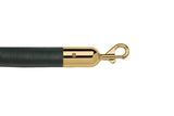 Dark Green - Perfect-Drape Naugahyde Rope 1.5" Diameter Heavy-Duty Cotton Core