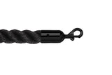 Black - Perfect-Drape Polypropylene Rope 1.5" Diameter Heavy-Duty Cotton Core Black - Perfect-Drape Polypropylene Rope 1.5" Diameter Heavy-Duty Cotton Core