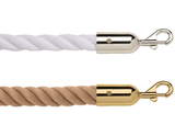 Perfect-Drape Economy Twisted Polypropylene Barrier Rope, 1in Diameter, QueueSolutions 200HP4-SEPC Perfect-Drape Economy Twisted Polypropylene Barrier Rope, 1in Diameter, QueueSolutions 200HP4-SEPC