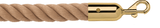 Hemp - 1" Economy Twisted Braid Polypropylene Outdoor Rope Hemp - 1" Economy Twisted Braid Polypropylene Outdoor Rope