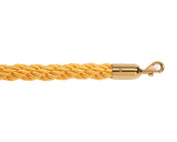 Gold - Luxury Style Rayon Rope 1" Braid-Twisted Diameter