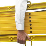Easy Carry - FlexMaster 110 Folding 11' - Expanding Barricade | Queue Solutions Easy Carry - FlexMaster 110 Folding 11' - Expanding Barricade | Queue Solutions