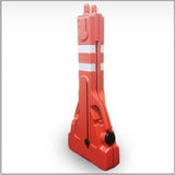 FlexMaster 75 Expanding Portable Barricade Folded Suitcase Design FlexMaster 75 Expanding Portable Barricade Folded Suitcase Design