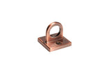 Wall Plate Loop for Velvet Stanchion Rope - Antique Copper