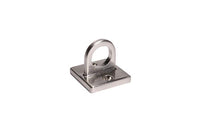 Wall Plate Loop for Velvet Barrier Rope, One or Two Rope Capacity, QueueSolutions WPM-PC