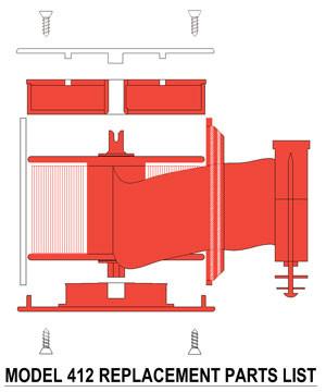 #RA412 Visiontron Retracta-Belt Retractable Belt Barrier - Full Replacement Assembly, Visiontron RA412-15-BK #RA412 Visiontron Retracta-Belt Retractable Belt Barrier - Full Replacement Assembly, Visiontron RA412-15-BK