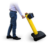 Push Demo SkyPro 1500 Long-Span Retractable Belt Stanchion - Yellow 150' Push Demo SkyPro 1500 Long-Span Retractable Belt Stanchion - Yellow 150'