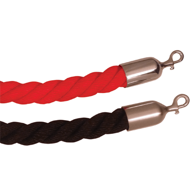 Super-Duty Braided Twisted Polypropylene Barrier Rope, Visiontron 843-RD-72-SEPC Super-Duty Braided Twisted Polypropylene Barrier Rope, Visiontron 843-RD-72-SEPC