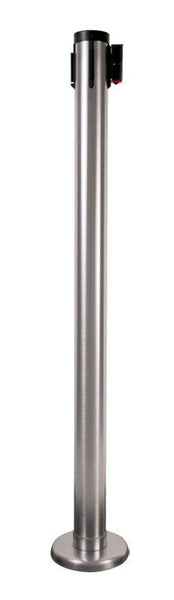 Retracta-Belt 10ft Hyper-Strength Retractable Belt Barrier w Magnetic Mount Stanchion Post, 300MGBA-BK Retracta-Belt 10ft Hyper-Strength Retractable Belt Barrier w Magnetic Mount Stanchion Post, 300MGBA-BK