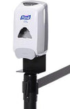 Touch-Free Hand Sanitizer Dispensing Station Retractable Belt Barrier Stanchion Post Topper, QueueSolutions SANSTA Touch-Free Hand Sanitizer Dispensing Station Retractable Belt Barrier Stanchion Post Topper, QueueSolutions SANSTA