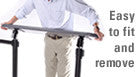 Demo - Post Top Writing Table for Retractable Belt Stanchions Demo - Post Top Writing Table for Retractable Belt Stanchions