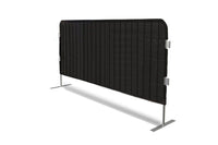 6.5' Heavy-Duty Mesh Fitted Jacket Cover for CrowdMaster Bike Rack Barricade Black