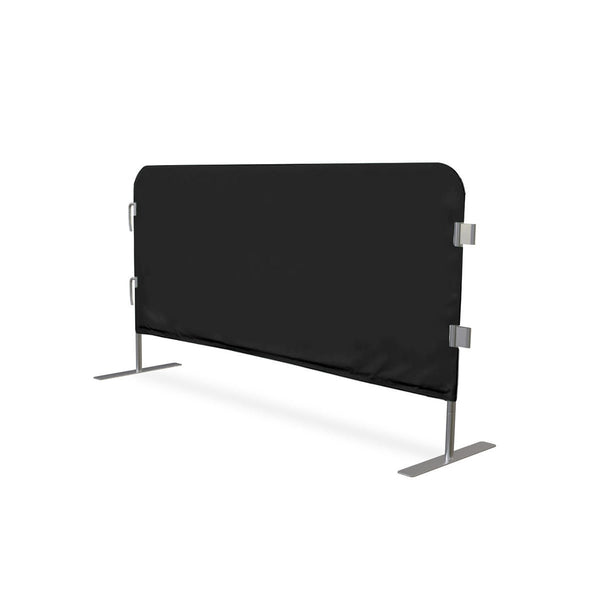 6.5 Ft Fitted Plain Color Vinyl Jacket Cover Black