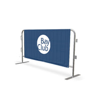 61" Universal Mesh Throw-Over Custom Digital Print Jacket Cover for Bike Rack Barricade
