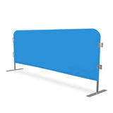 8' Vinyl Jacket Cover for CrowdMaster Bike Rack Barricade Light Blue