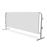 WHITE 87" Universal Vinyl Throw Over Jacket Cover Bike Rack Barricade