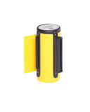 WallMaster 3in Xtra Wide 10ft Wall Mount Retractable Belt Barrier Yellow