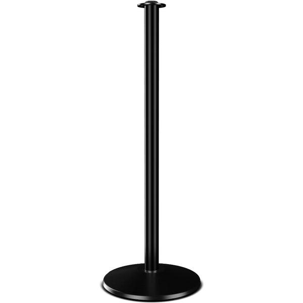 Black - Visiontron Heavy Duty Series Flat Top Rope Stanchion