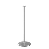 Satin Steel - Visiontron Heavy Duty Series Flat Top Rope Stanchion