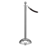 RopeMaster Ball Top Pro Grade Economy Post & Rope Barrier, QueueSolutions PRB351-PS