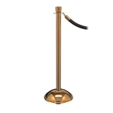 RopeMaster Crown Top Pro Grade Economy Post & Rope Barrier, QueueSolutions PRC351-PS