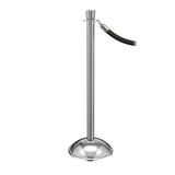RopeMaster Crown Top Pro Grade Economy Post & Rope Barrier, QueueSolutions PRC351-PS
