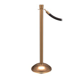 RopeMaster Crown Top Pro Grade Economy Post & Rope Barrier, QueueSolutions PRC351-PS