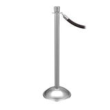 RopeMaster Crown Top Pro Grade Economy Post & Rope Barrier, QueueSolutions PRC351-PS