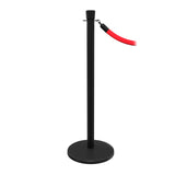 RopeMaster Crown Top Pro Grade Economy Post & Rope Barrier, QueueSolutions PRC351-PS