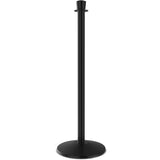 Black - Visiontron Heavy Duty Series Urn Top Rope Stanchion