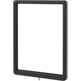 Designer Series Premium Hinged-Top Post Mount Sign Frames Black 11 x 14