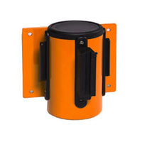 WallMaster 400 Wall Mount Retractable 13ft Belt Barrier Orange