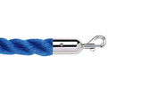 Blue - Perfect-Drape Polypropylene Rope 1.5" Diameter Heavy-Duty Cotton Core