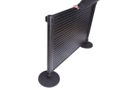 Side Merchandising Slatwall Panel - Standard Crowd Control Queue Height