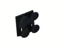 Suction Cup Adapter for Retracta-Belt Wall Mount Retractable Belt Barriers, Visiontron WP412SC-SB